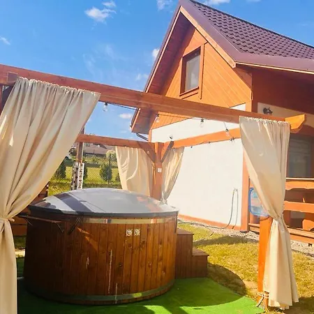 Eden 1 Kaszuby Balia Sauna Alpaki Mini Zoo ロッジ *